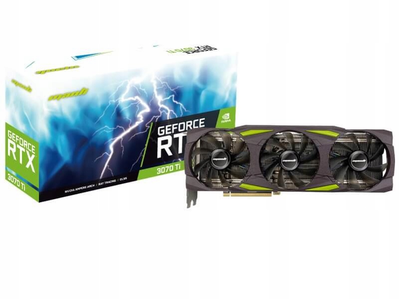 Grafická karta Manli GeForce Rtx 3070 Ti 8 Gb