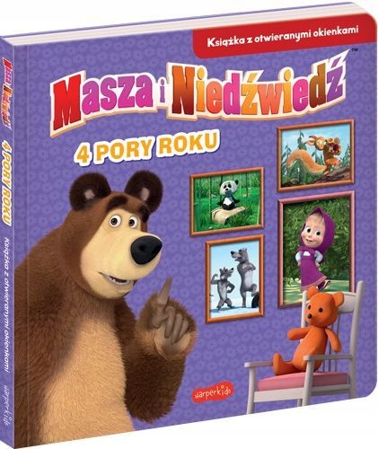 

Książka Z Otwieranymi Okienkami Masza Niedźwiedź