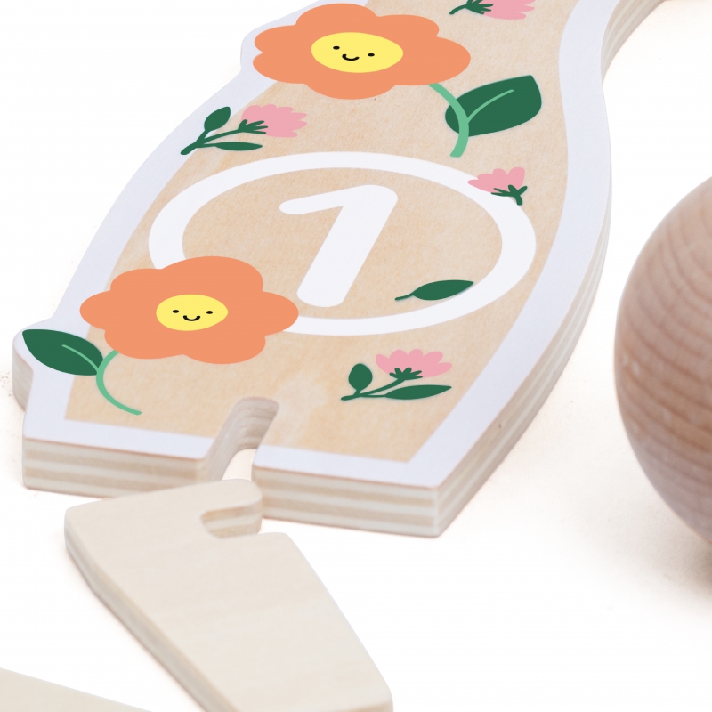 DREWNIANE KRĘGLE DLA MALUSZKA EAN (GTIN) 5903321061253