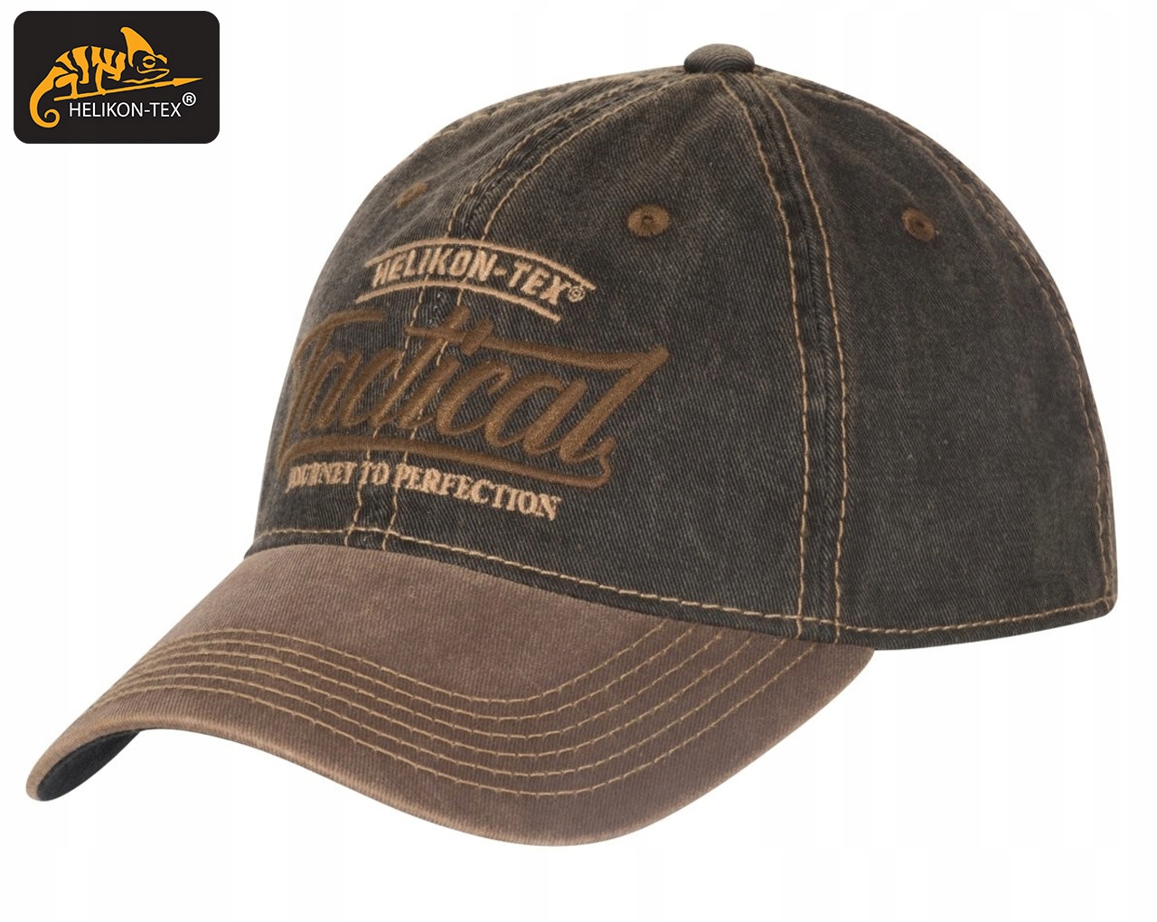 CZAPKA Z DASZKIEM BASEBALL HELIKON SNAPBACK BROWN Marka Helikon-Tex