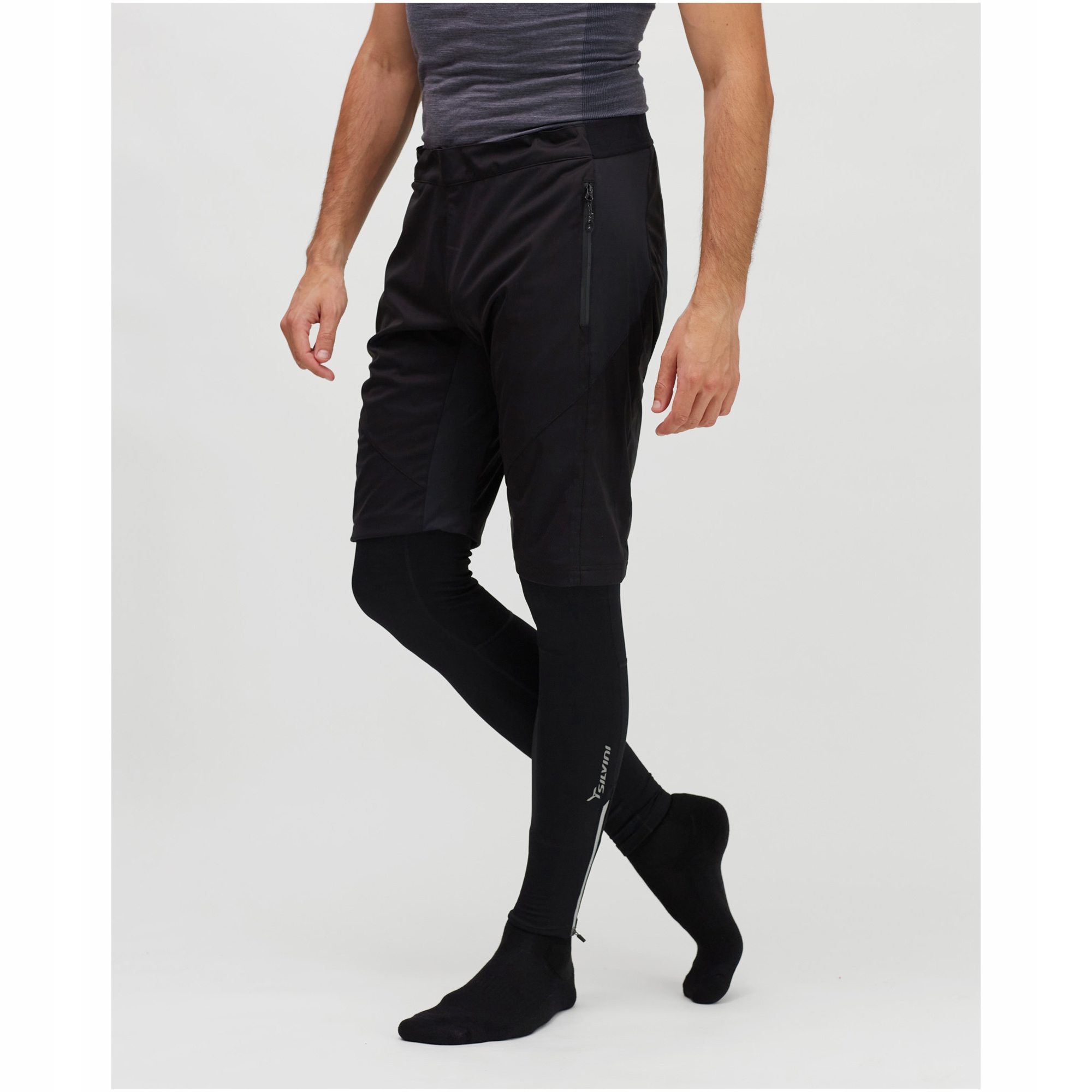 Spodenki męskie rowerowe Silvini Men Bottoms Orco r. L