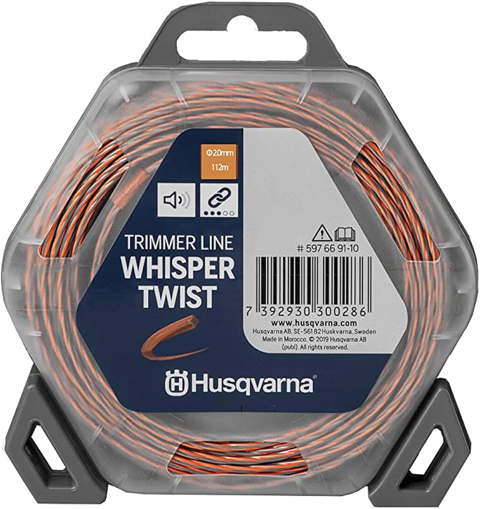 Żyłka tnąca do podkaszarek Whisper Twist 2,0mm/112m Husqvarna 597669111