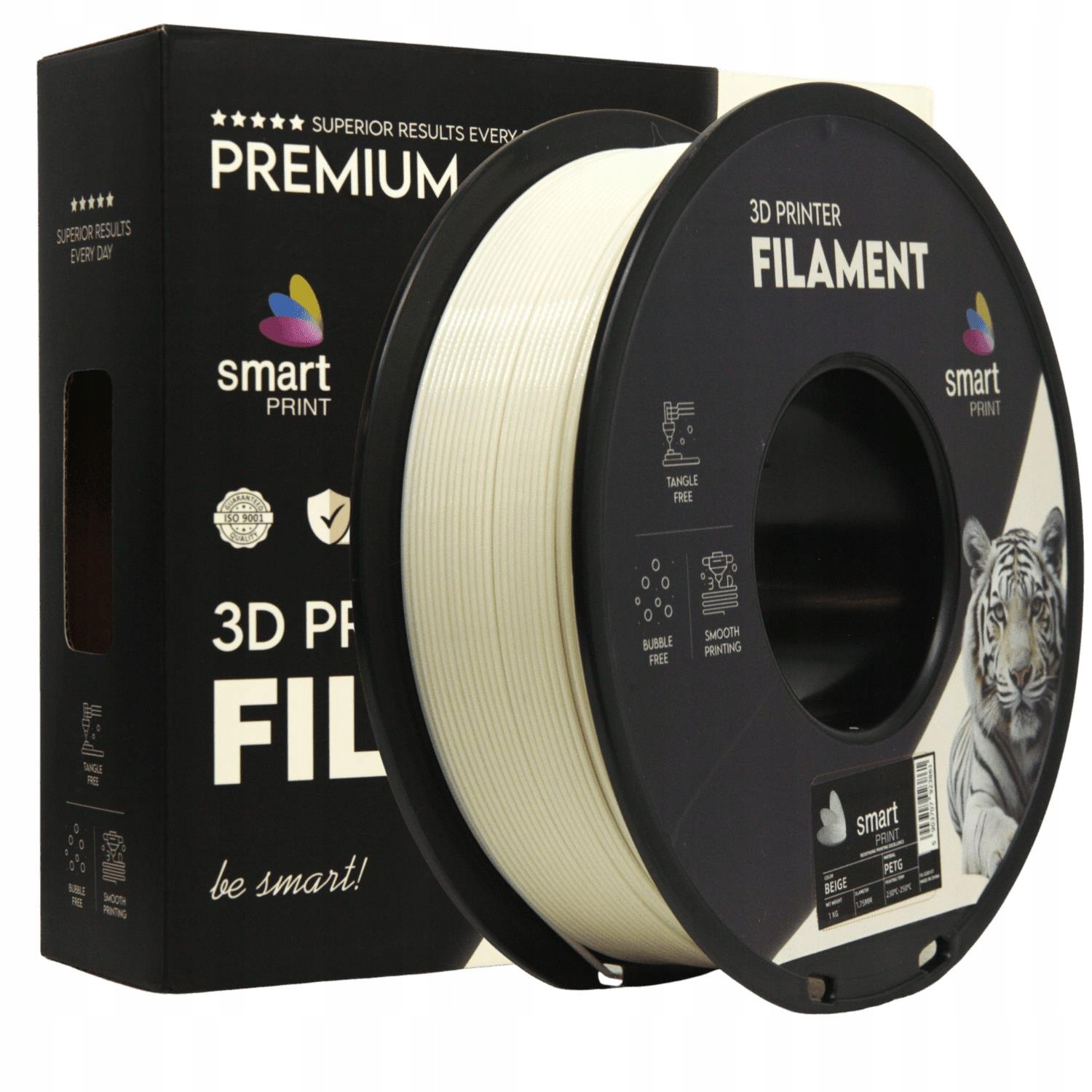 2 x Filament Smart Print Petg Beige Beżowy 1,75mm 1kg