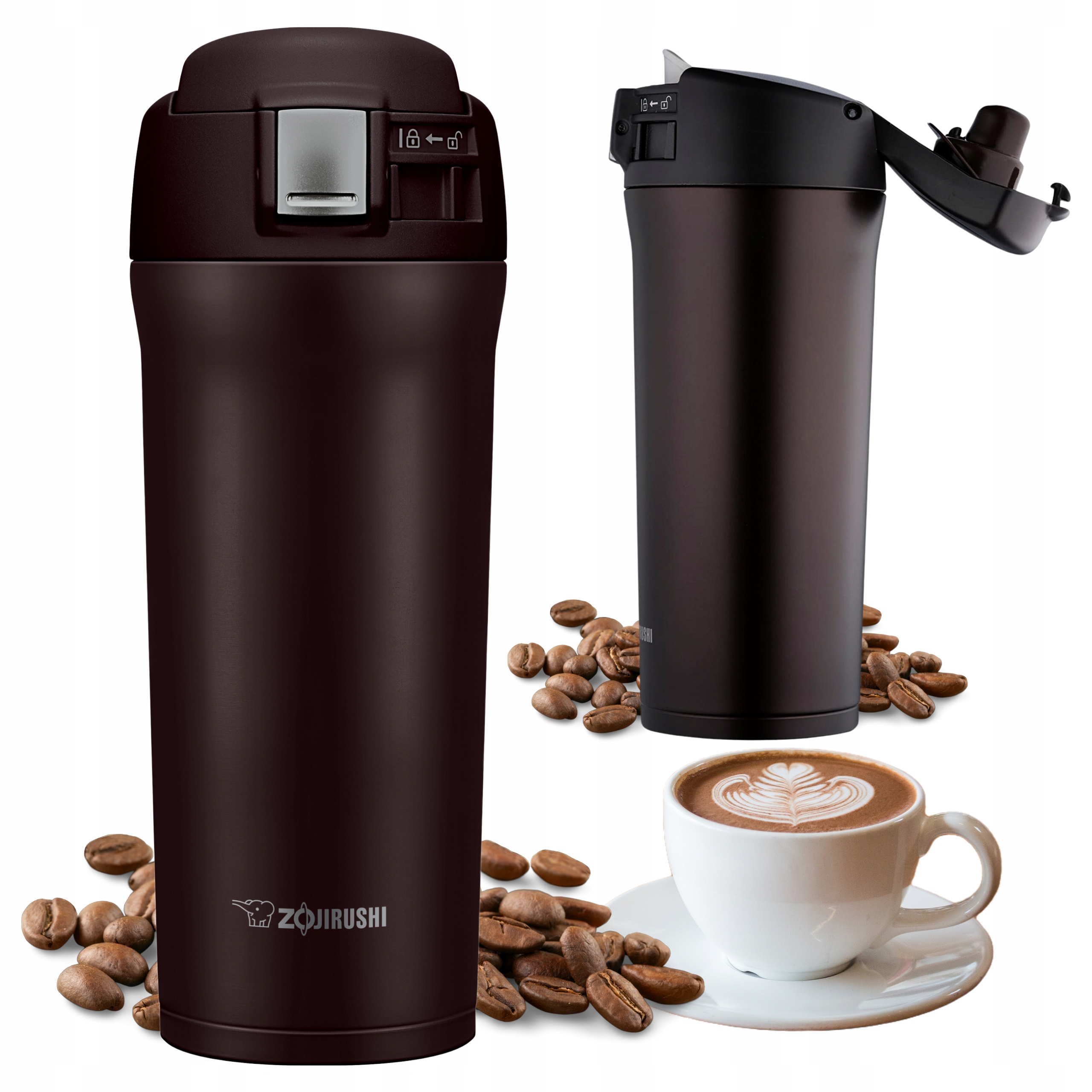 Kubek termiczny Zojirushi Termos do samochodu na kawę Sm-yaf 480ml