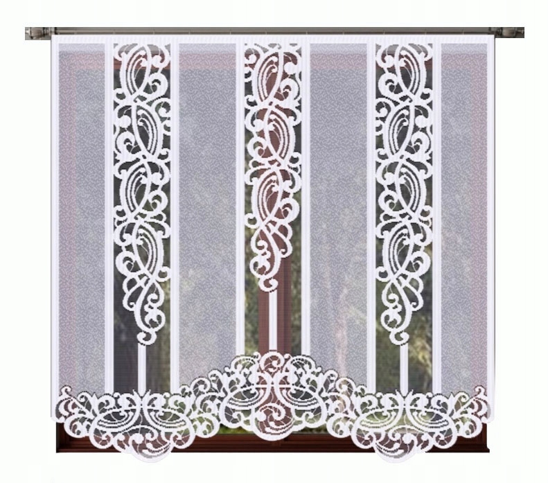 

Mg Astor panel Ekran firana Ażur Żakard 120x120 cm
