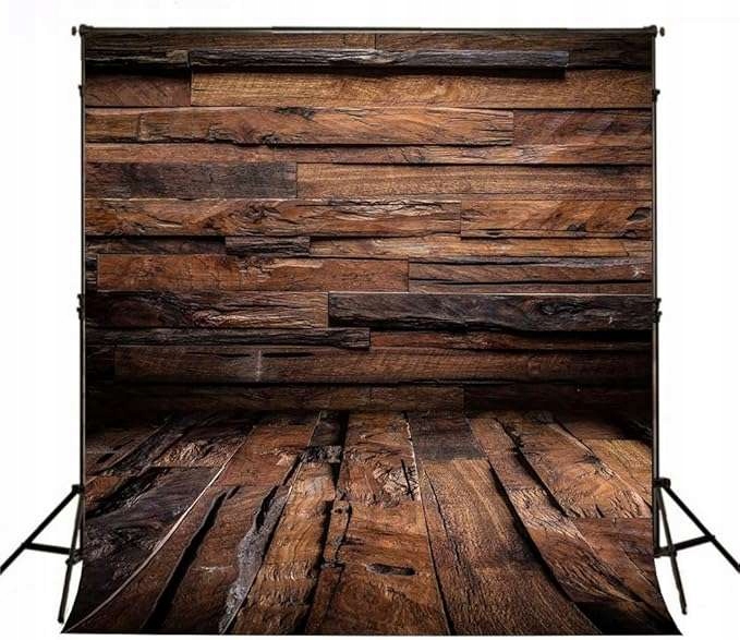 Tło fotograficzne baner imitacja drewna winylowy ścianka 300x200cm