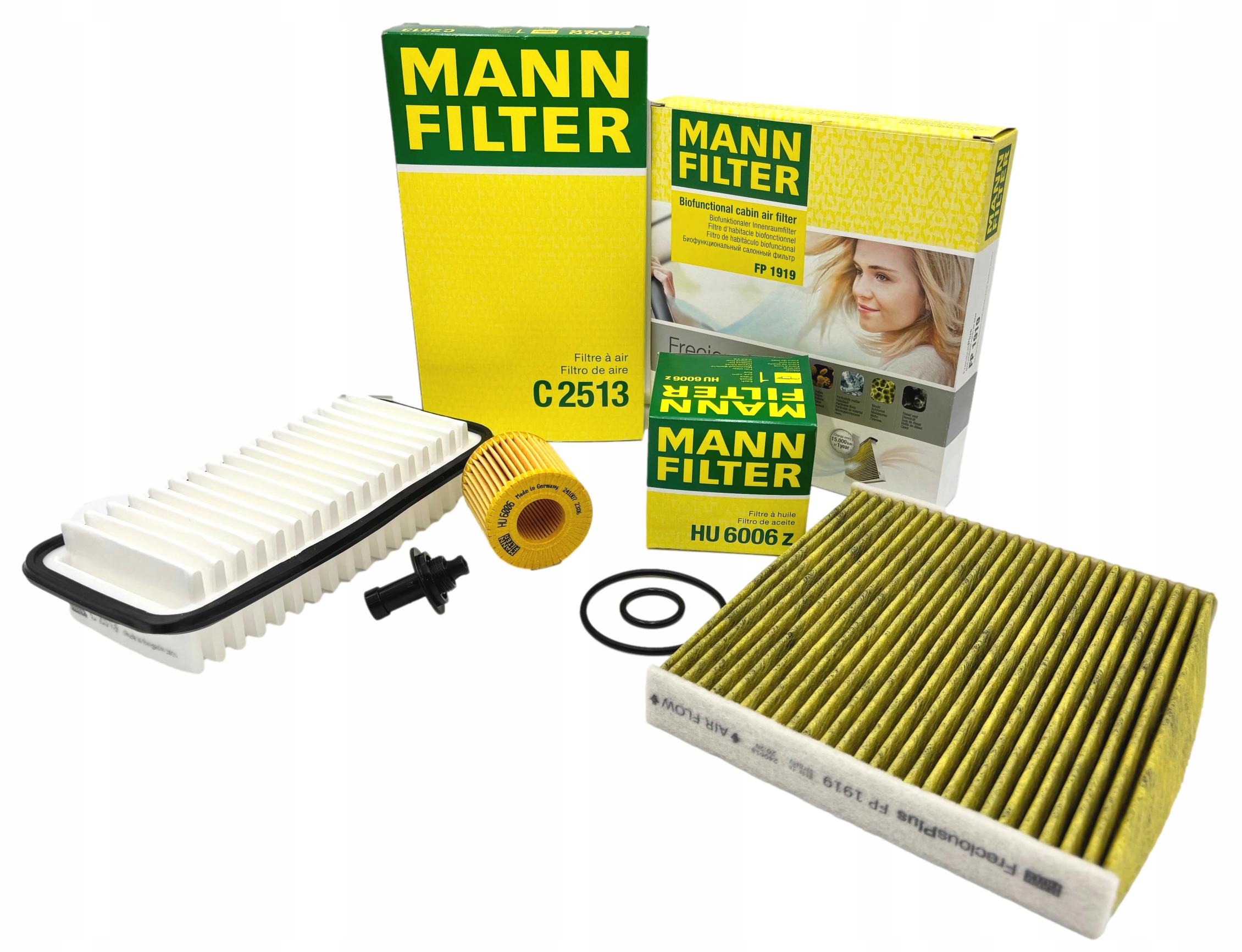 Mann Sada Filtrů Toyota Yaris III 12-20 1.33 99 Km 100 Km