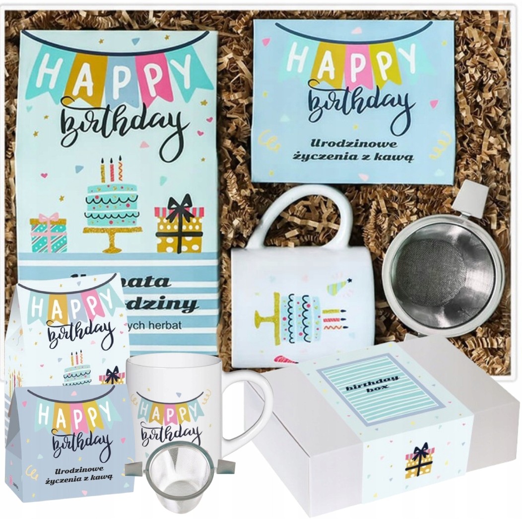 Zestaw Upominkowy Na 20 30 40 50 60 Urodziny Dla Kobiety Faceta Mężczyzny