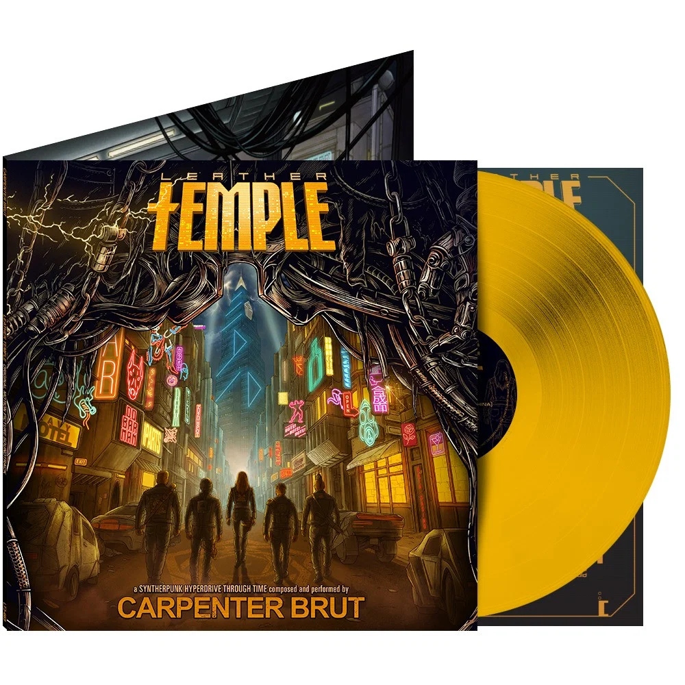 Carpenter Brut: Leather Temple (Coloured Yellow Vinyl) Vinyl (lp)