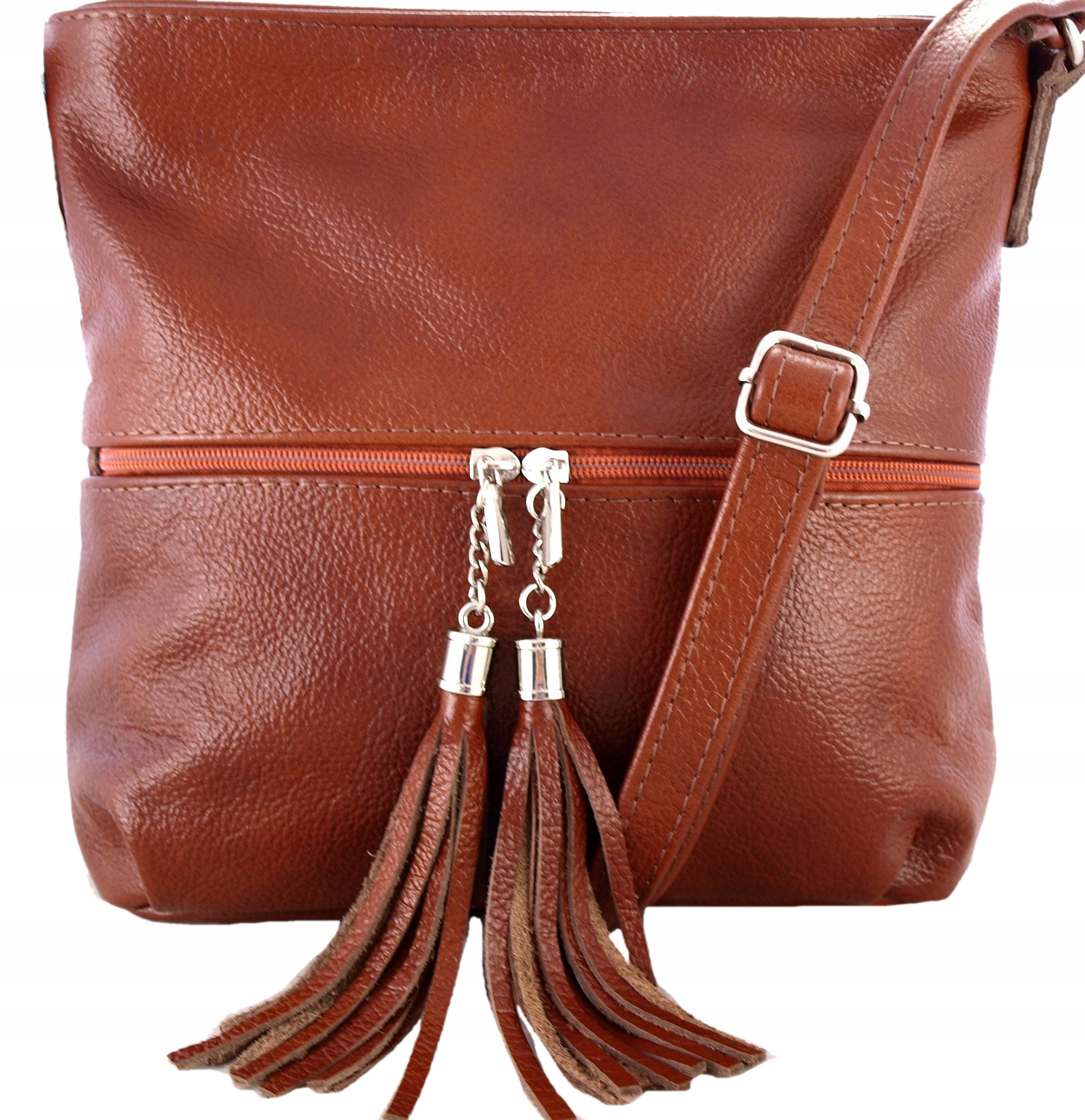 

Torebka Skórzana Listonoszka Skóra Vera Pelle