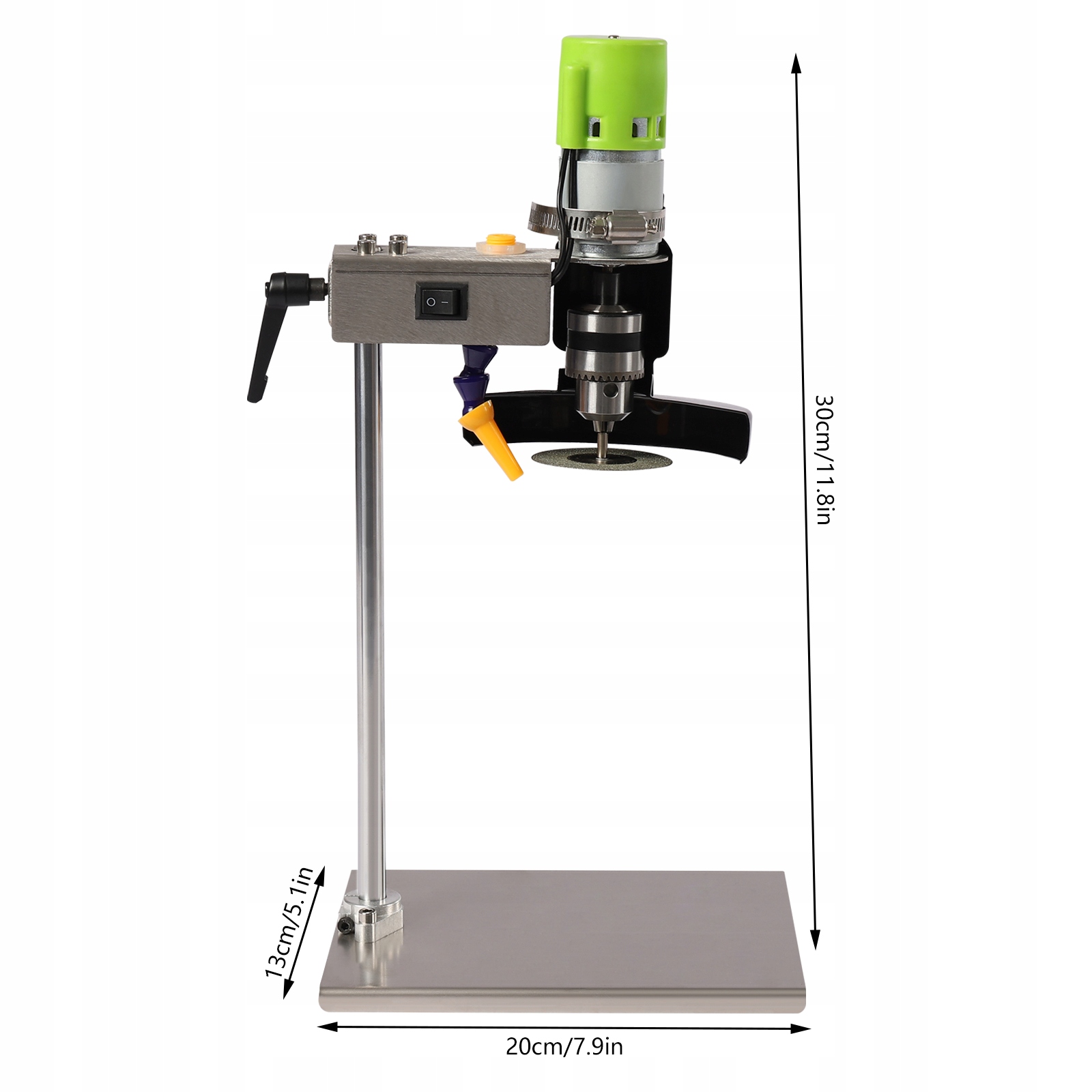 MASZYNA DO CIĘCIA BUTELEK 150W 6000r/min Marka bez marki