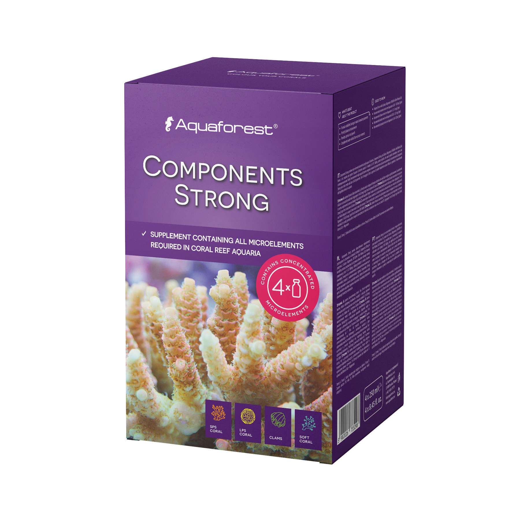 Levně Mikroelementy Pro Metodu Ballinga Components Strong Akvárium Rafa 250 ML