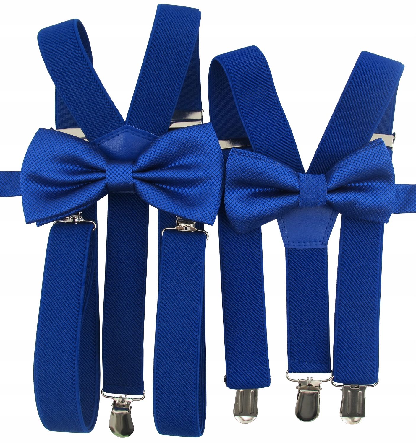 Zestaw SZELKI + MUCHA muszka OJCIEC + SYN Szafir