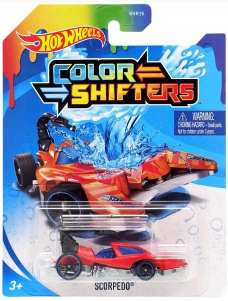 

Hot Wheels Autko Zmieniające Kolor Scorpedo GKC20