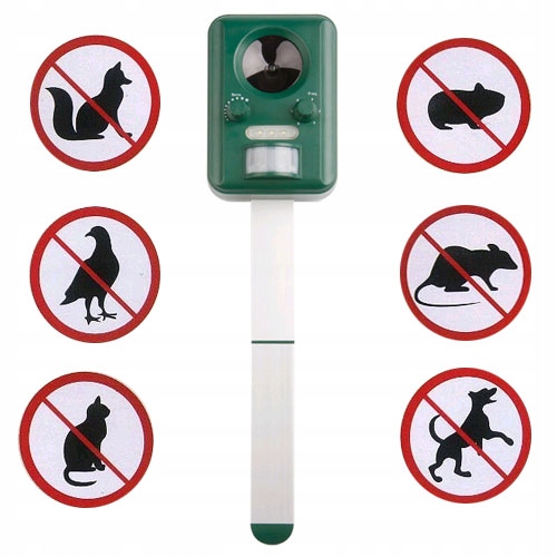 

Solarny Odstraszacz Gryzoni Z Czujnikiem Ruchu