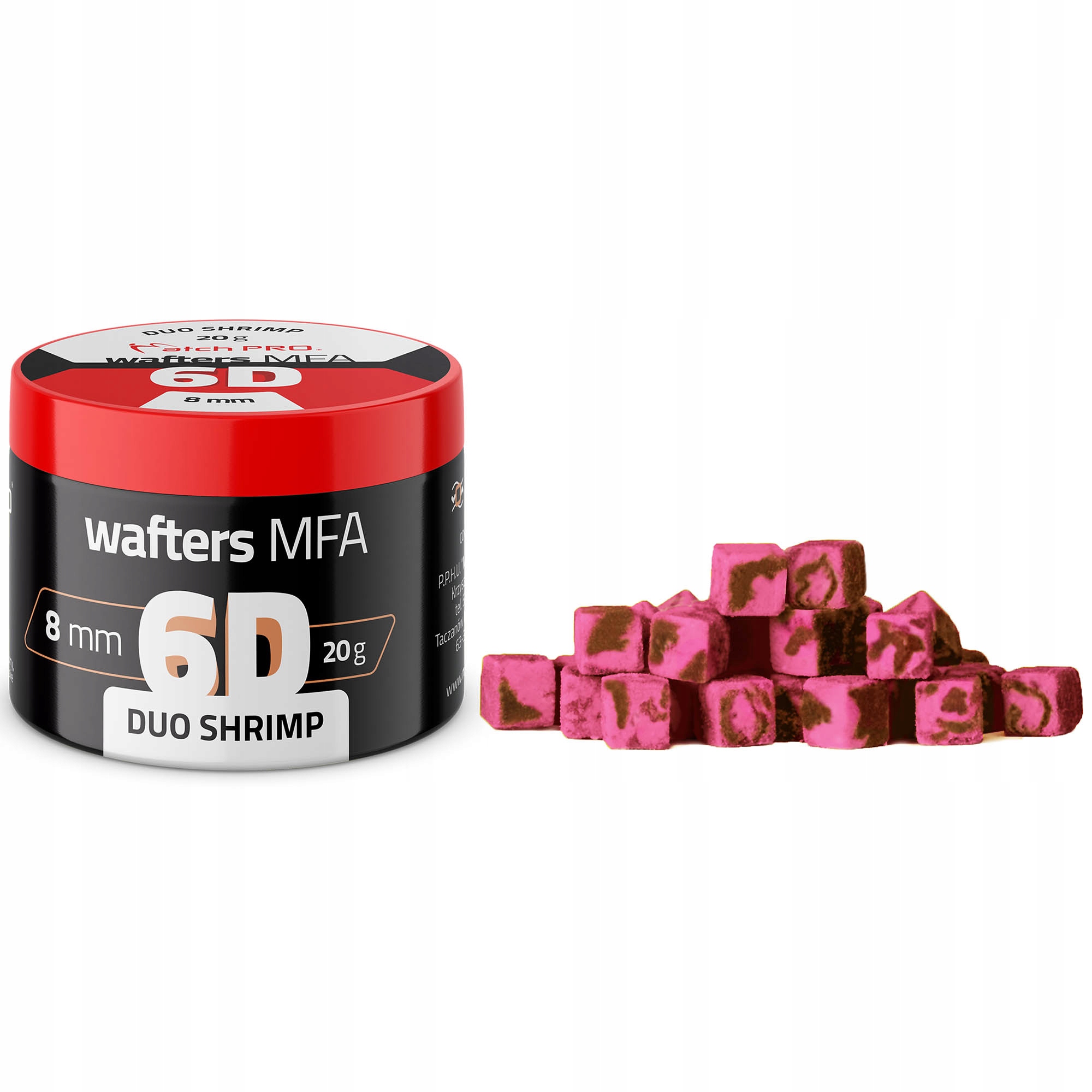 Przynęta MatchPro 6D Wafters Mfa Duo Shrimp 8x8mm 20g