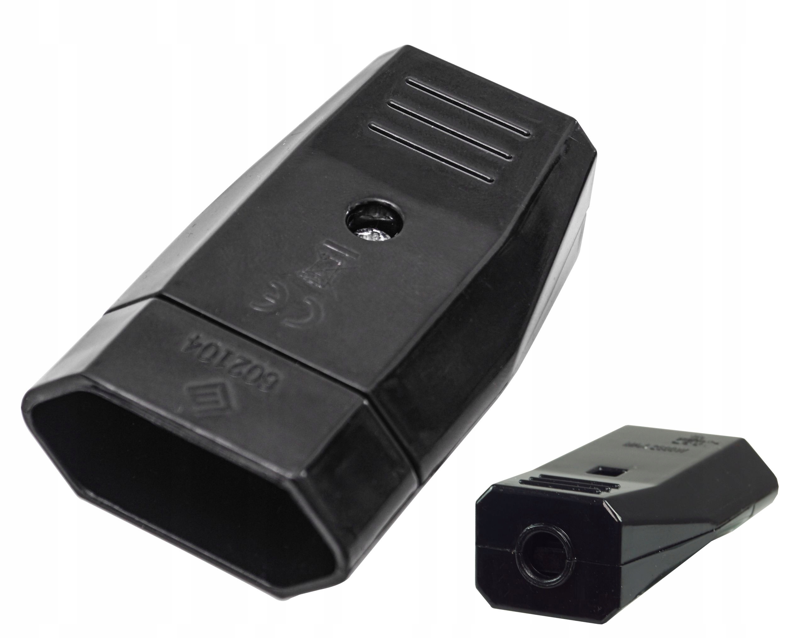 

Gniazdo Płaskie 230V Skręcane Elegance Czarne IP20