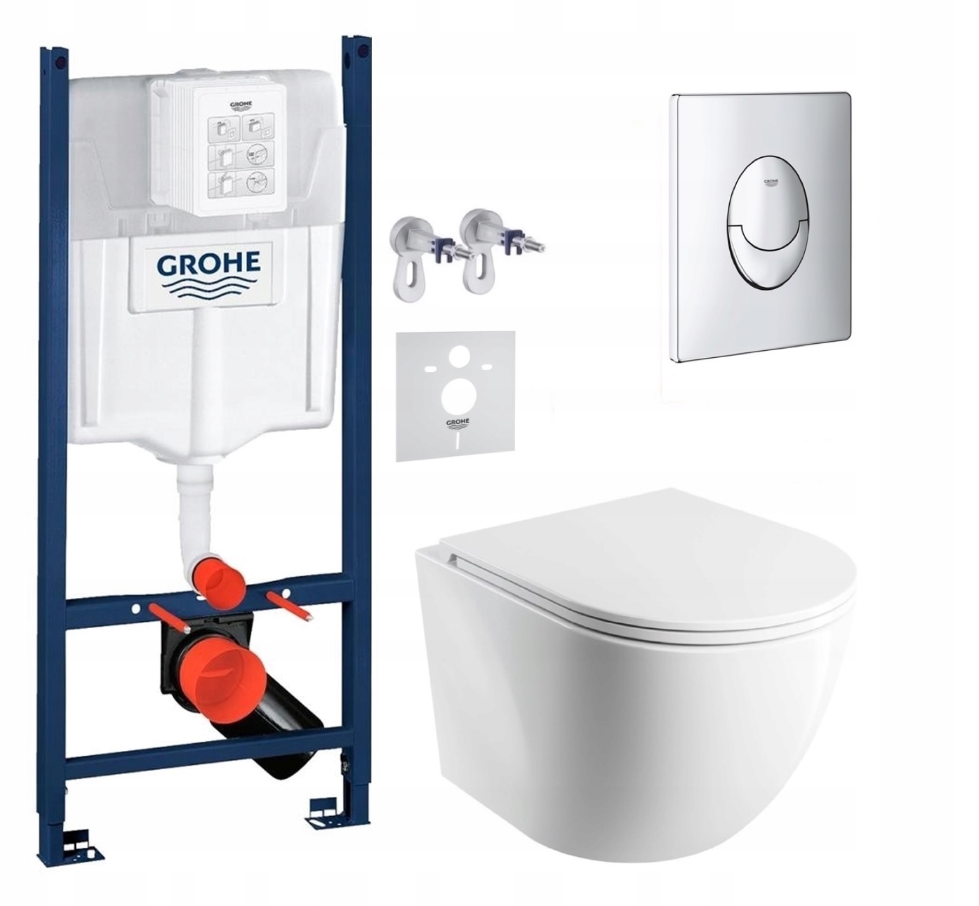 Podomietkový Wc set Stelaz Wc misa Omnires Tornado Tlačidlo Fresh