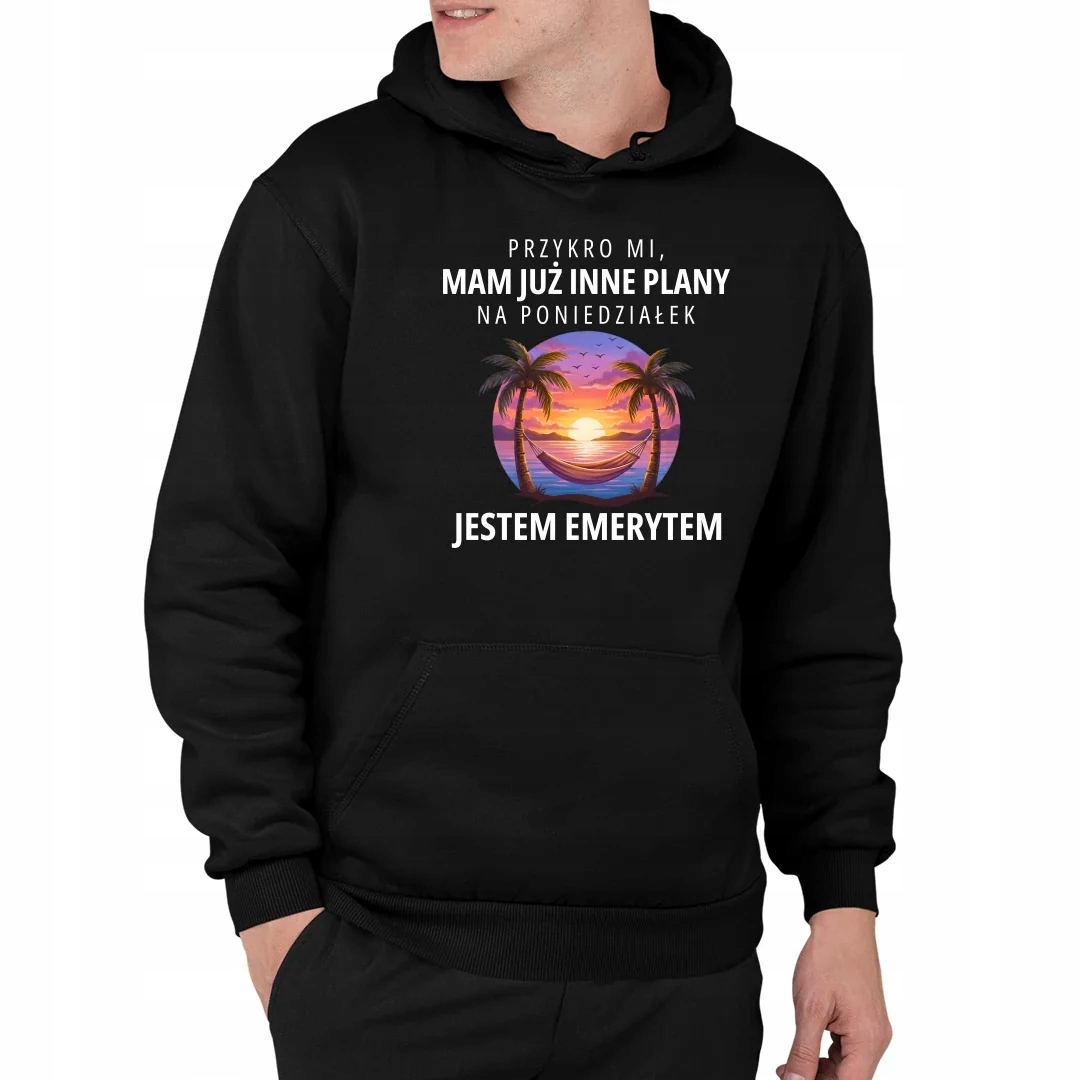 Pánská Mikina Dárek Pro Důchodce Mám už jiné plány na pondělí L