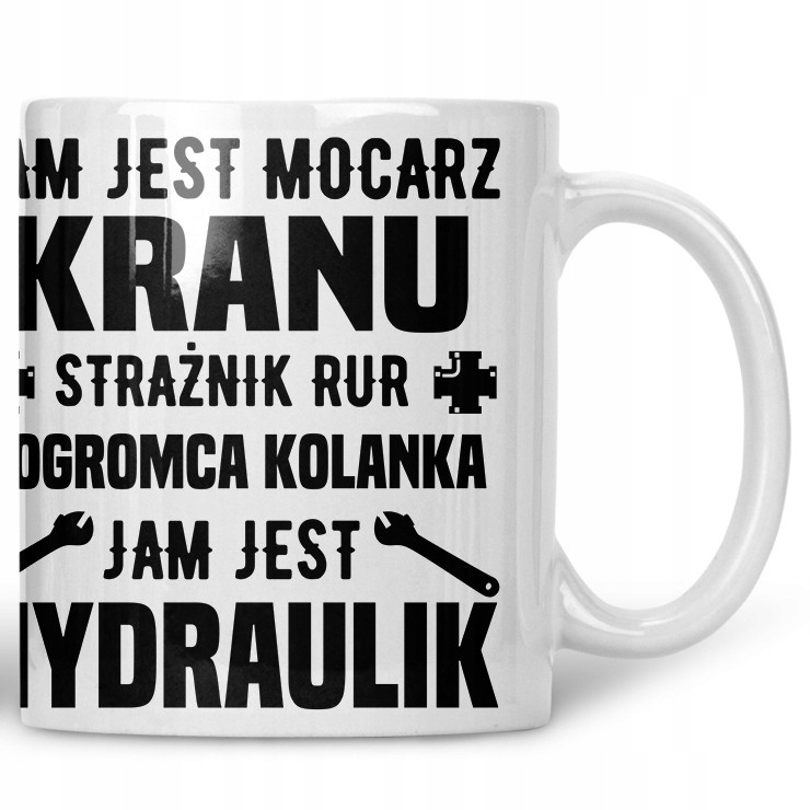 

Kubek Jam jest Hydraulik