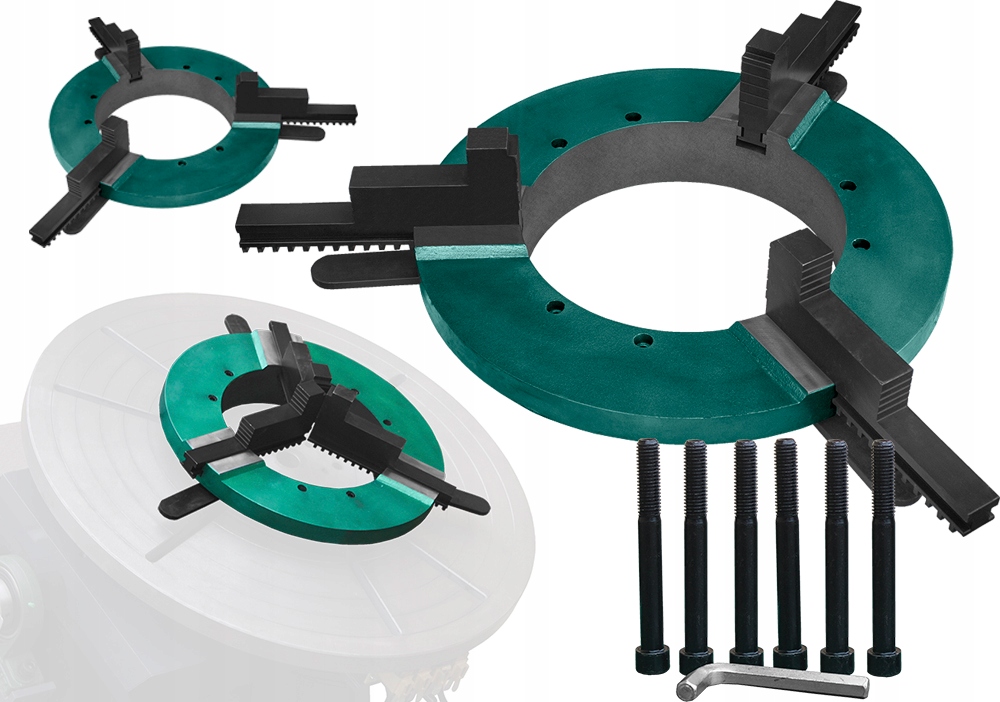 SAMOCENTRUJĄCY UCHWYT POZYCJONER SPAWALNICZY UCHWYT RUR 600 TRÓJSZCZĘKOWY