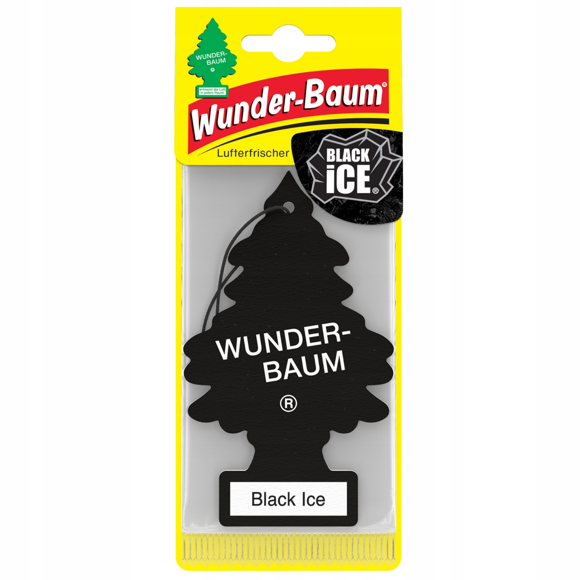 Wunder-baum Choinka Zapachowa Zapach Samochodowy do samochodu Black Ice