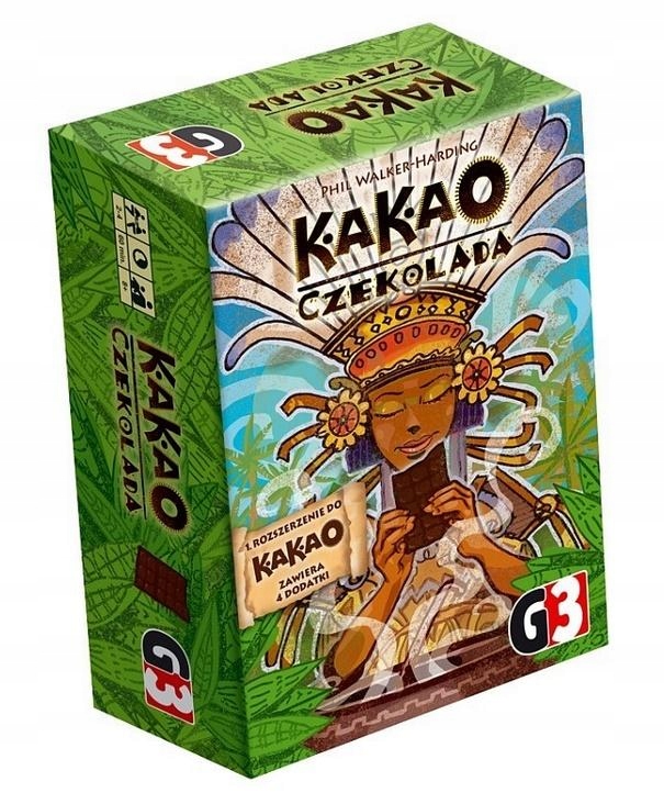 Planszówka Dla Całej Rodziny 12 Lat Kakao rozszerzenie 1 Czekolada