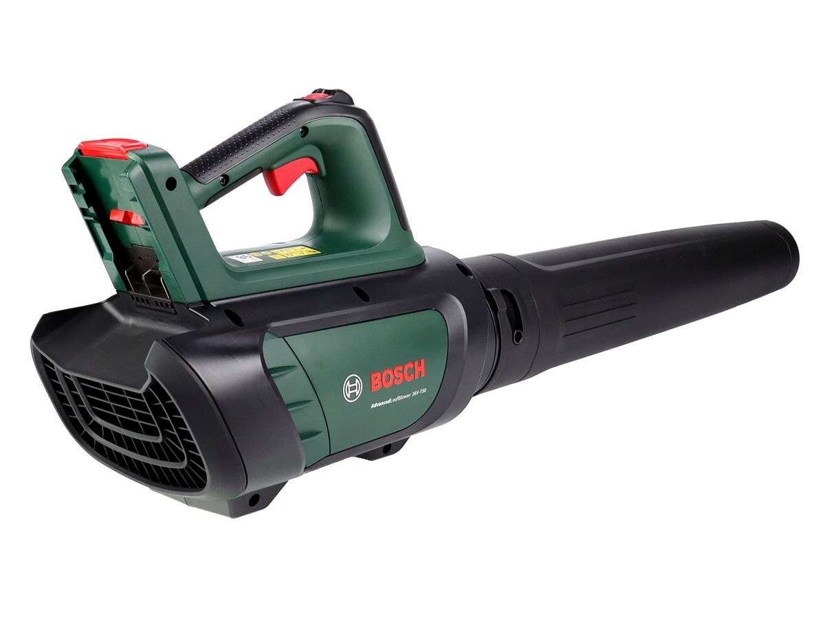 AKUMULATOROWA DMUCHAWA DO LIŚCI AdvancedLeafBlower 36V-750 BOSCH korpus Waga narzędzia 2.8 kg