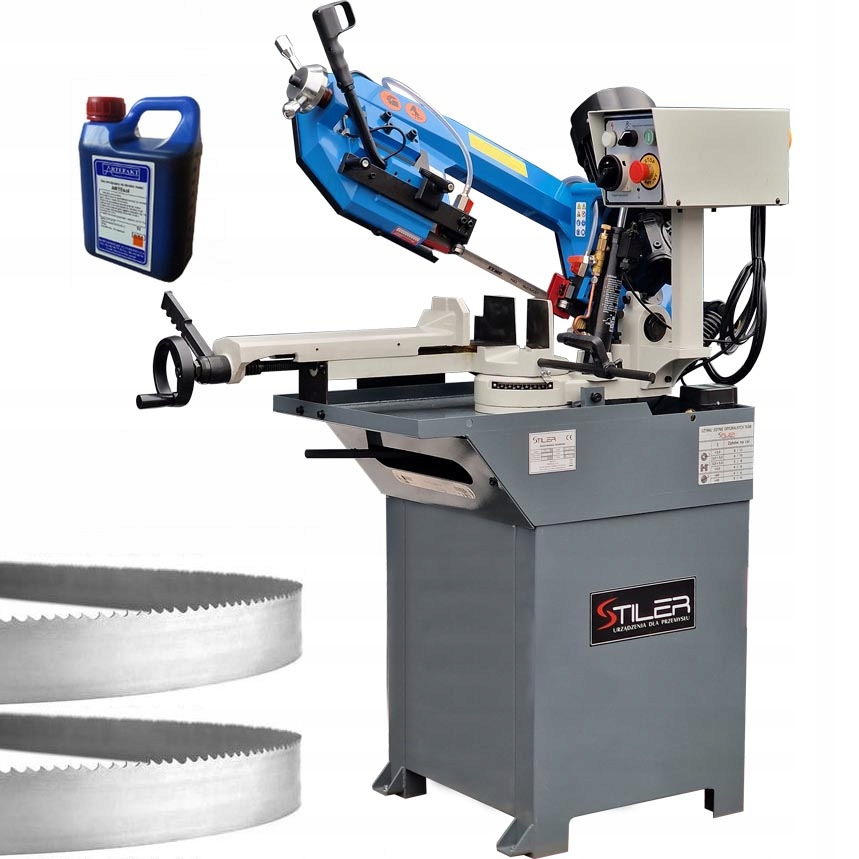 Pásová Pila Na Kov Stiler BS170G 230V 210MM 2 Pásy Bonus