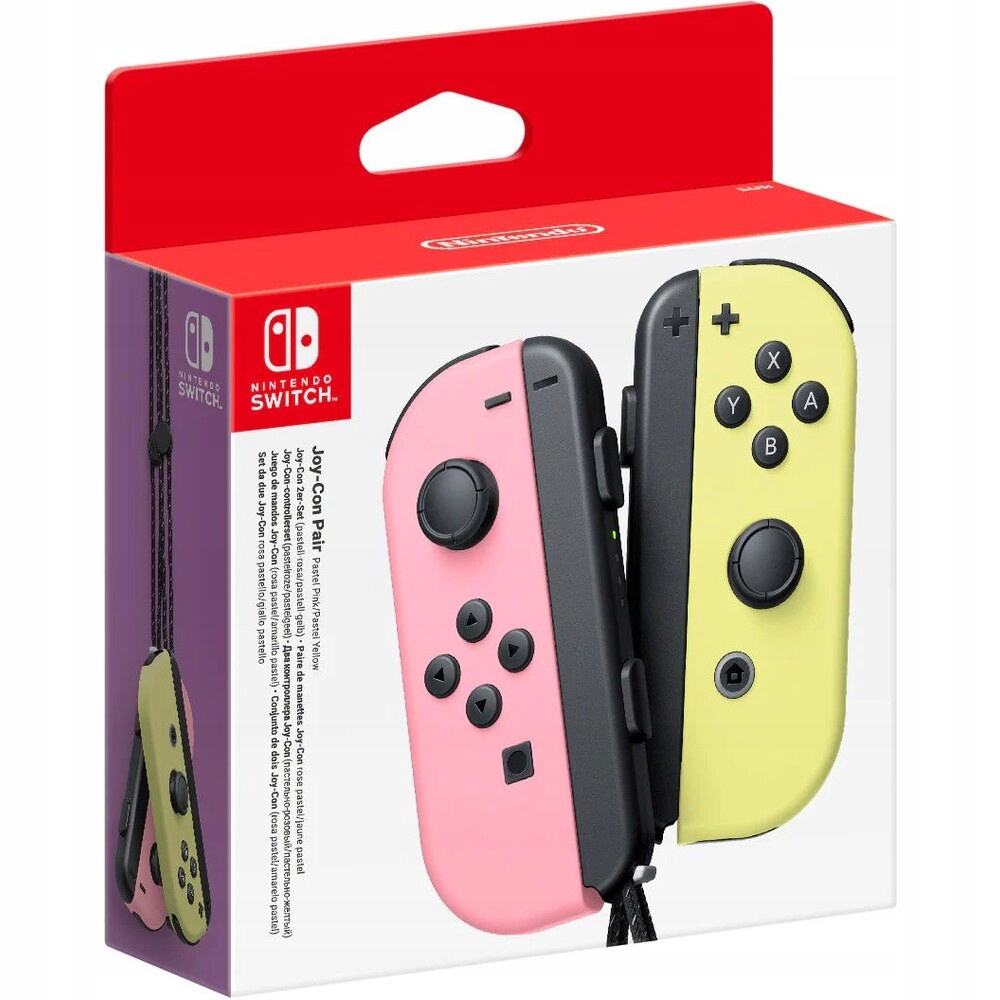 Nintendo Joy-Con Pair pastelová ružová a žltá (Switch)
