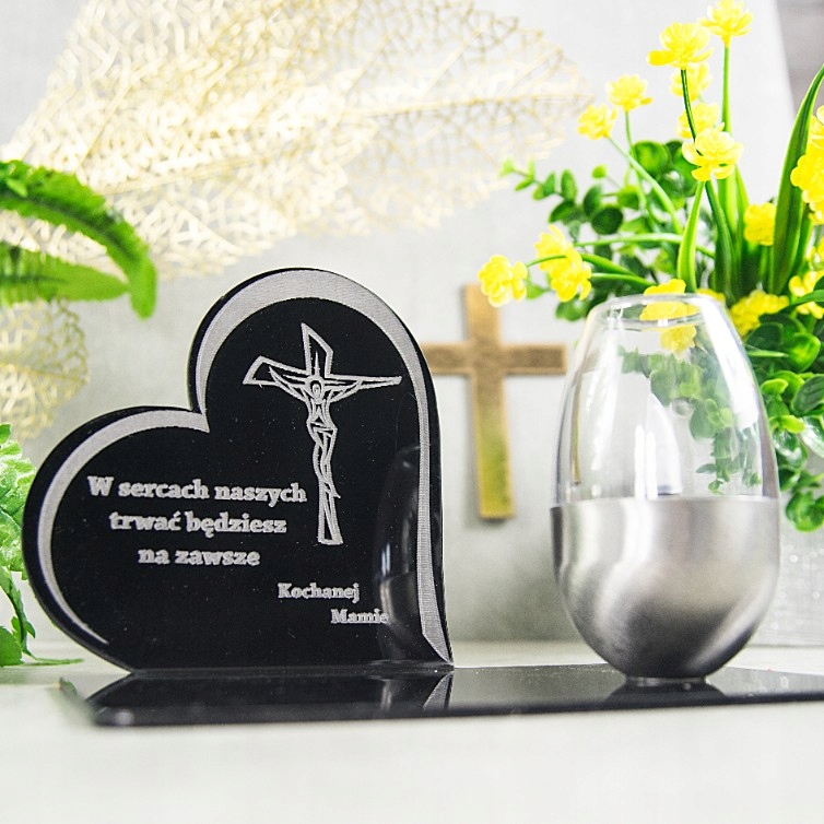 SOLARNY ZNICZ LED STATUETKA NA CMENTARZ GRÓB DUŻA Typ LED