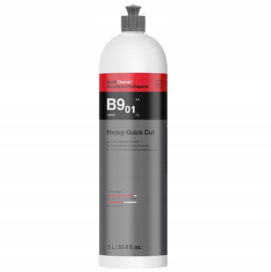 Koch Chemie B9.01 Heavy Quick Cut 1L Silne brúsna leštiaca pasta