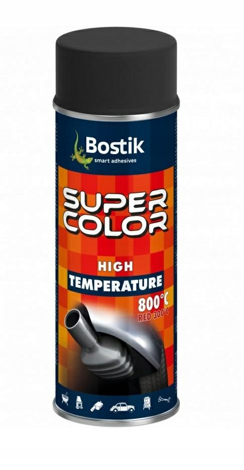 

Lakier Bostik wysokotemperaturowy czarny Spray