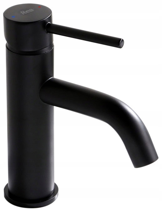 

Bateria Umywalkowa Mala Czarna Lungo Black Rea