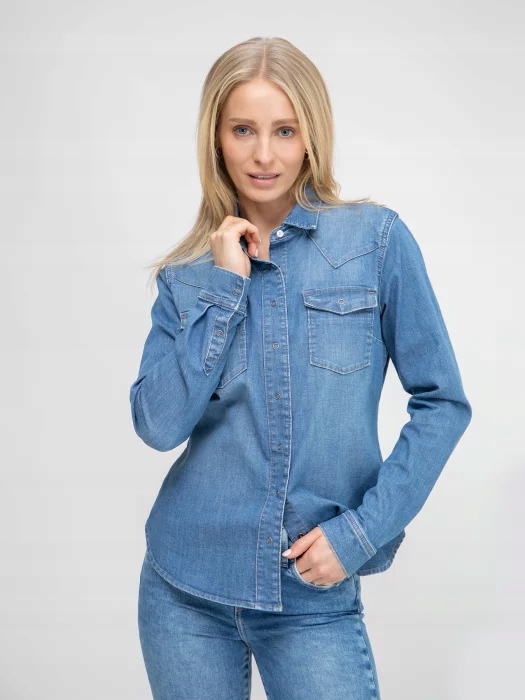 

Big Star Koszula Damska Jeansowa Norra 239 XXL