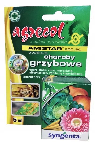 

Amistar 5ML eliminuje choroby grzybowe