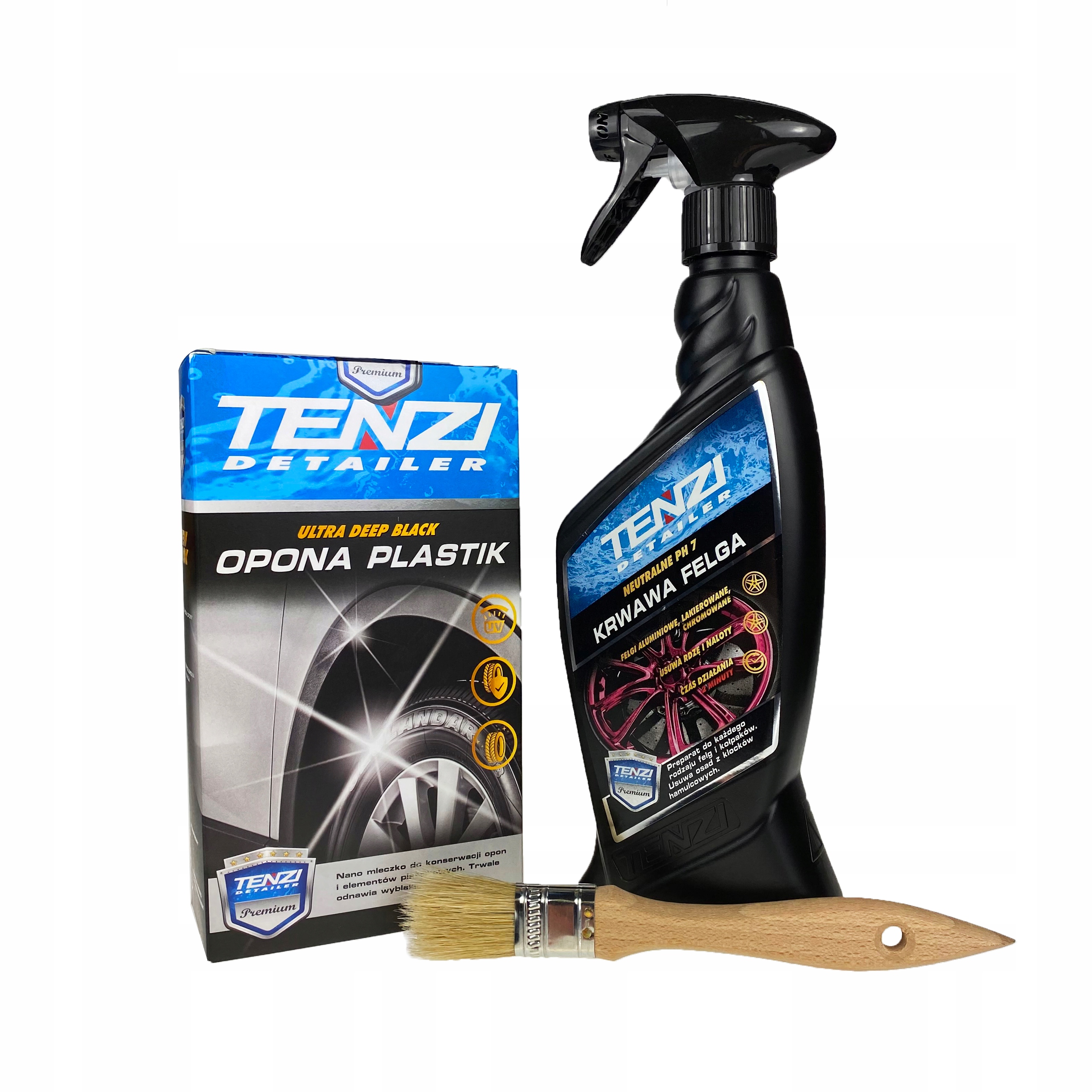 

Tenzi Zestaw Do Mycia Opon I Felg Krwawa Felga