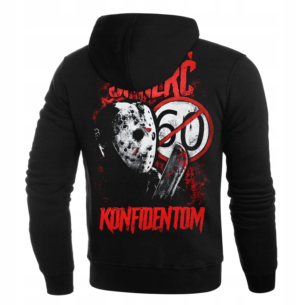 Mikina s kapucí Extreme Adrenaline „Smrt Konfidentům“ vel. L