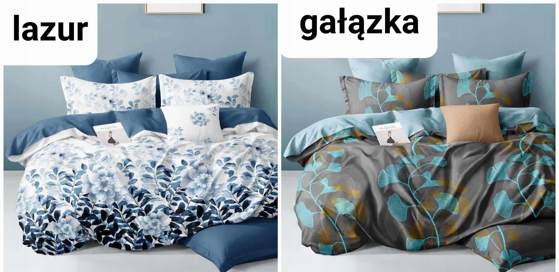 POŚCIEL 200x220 + PRZEŚCIERADŁO komplet pościeli Marka bez marki