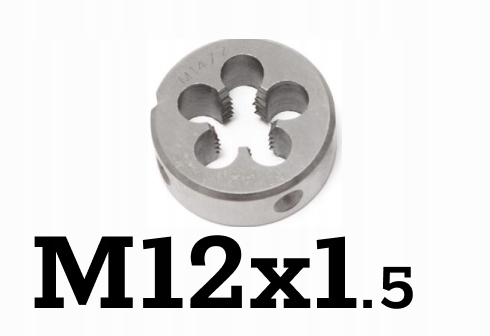 

Narzynka Drobnozwojowa M12 x 1,5MM Śr. 38MM