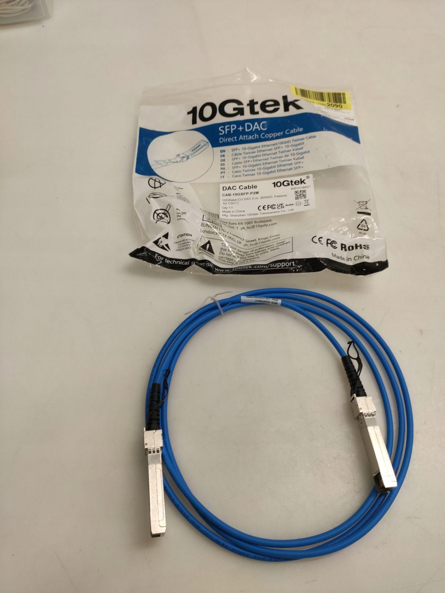 Kabel 10G SFP+ DAC 2 m (6,5 ft), Twinax SFP+ kabel do Cisco SFP-H10GB-CU2M Producent Inna