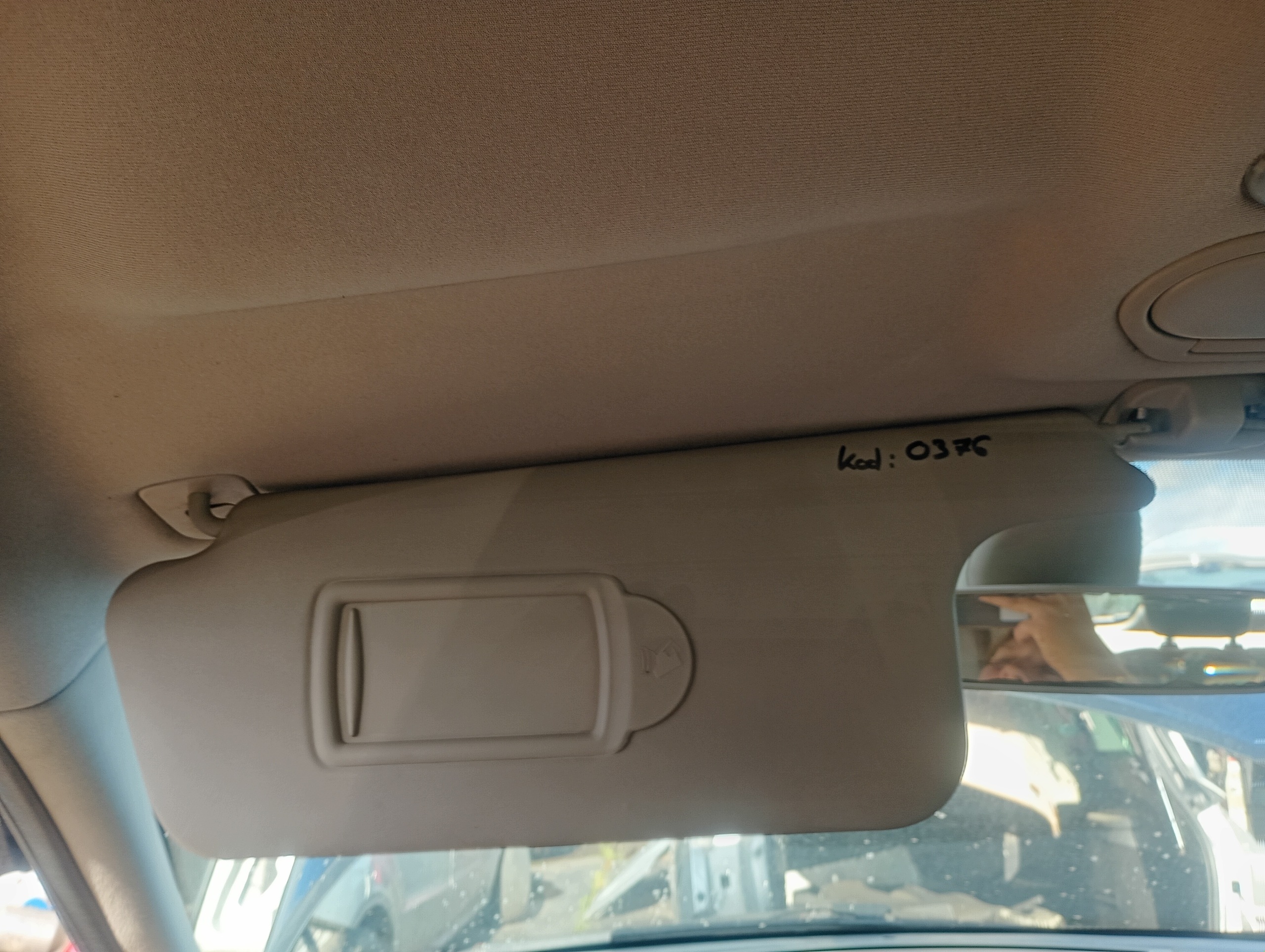 visor cover sun left driver´s Renault Scenic 2 FL 05-08