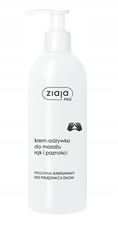 ZIAJA PRO Krem-odżywka do masażu rąk 270 ml