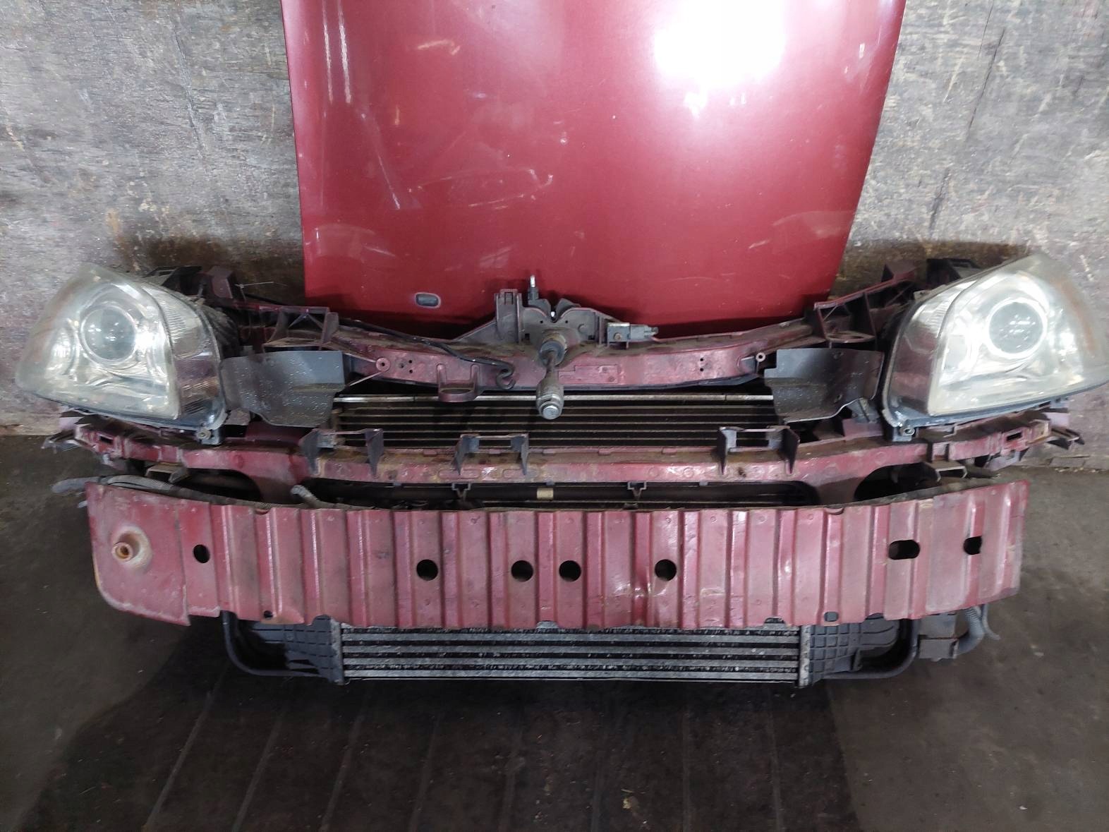 complete front bonnet bumper light XENON FORD C-MAX and 93