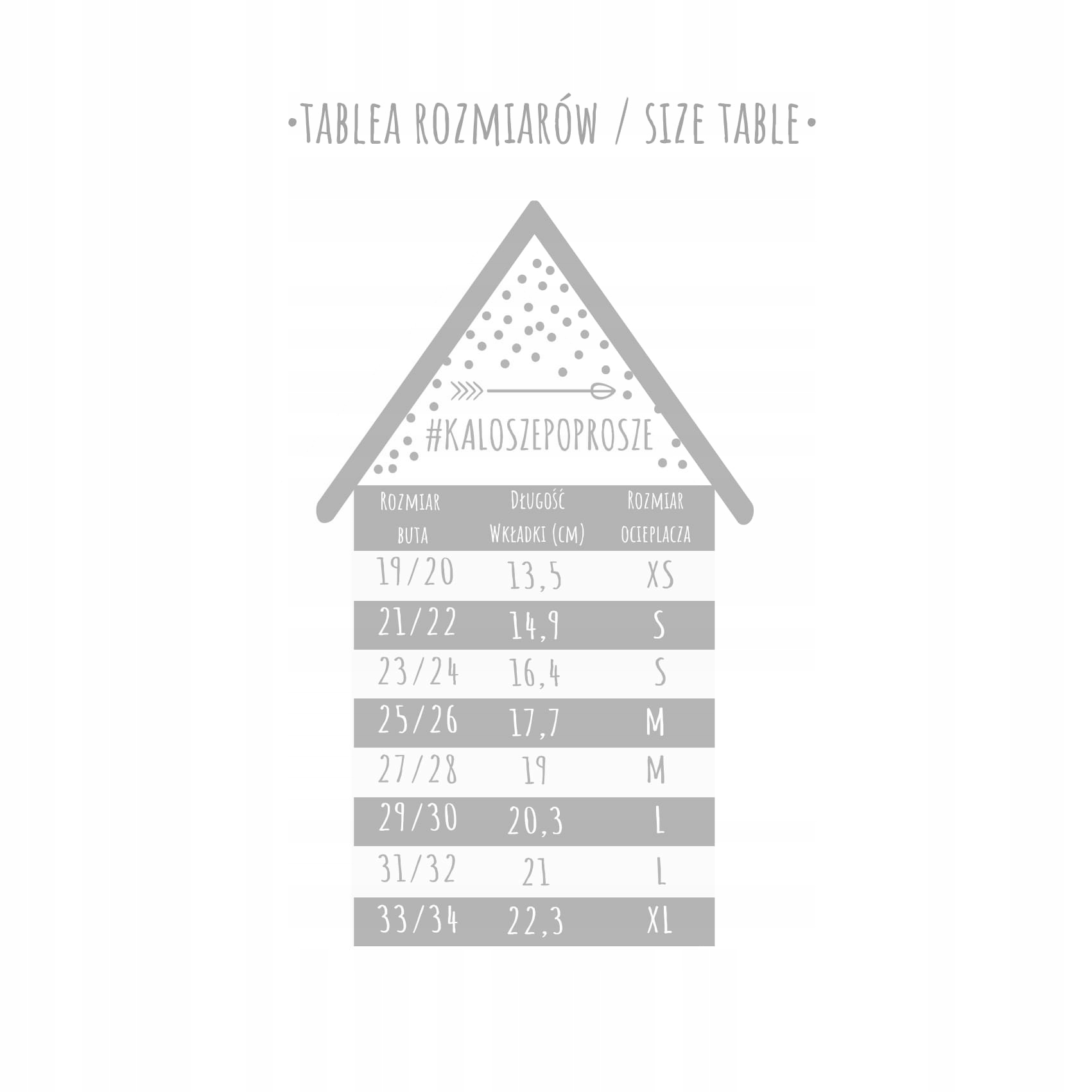 Kaloszepoprosze kalosze Bananowy + ocieplacz L beż w cenie rozmiar 31/32 EAN (GTIN) 5907618111829