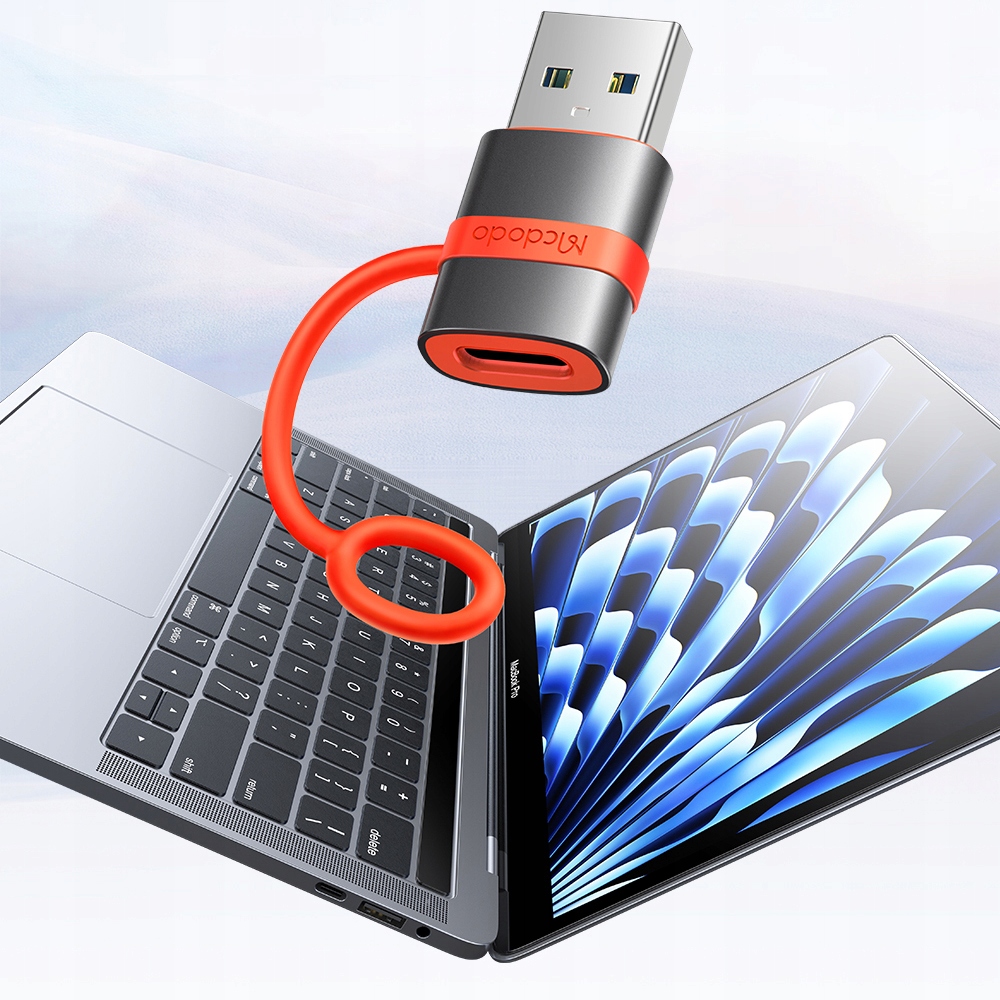 MCDODO ADAPTER PRZEJŚCIÓWKA USB-A 3.0 DO USB-C NA USB TYP C 3A 5GBPS OTG Marka McDodo