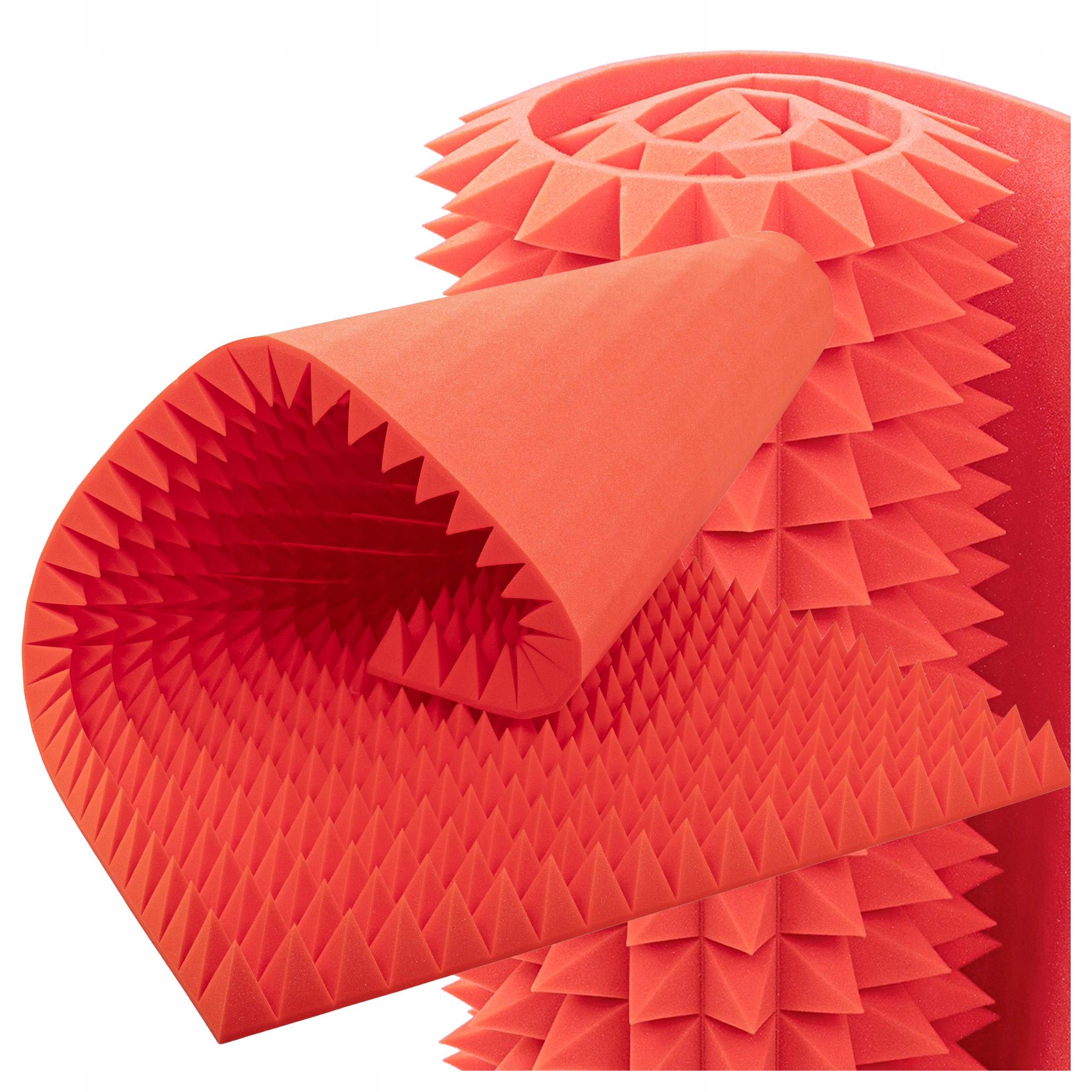 Akustická tlumící pyramida Nejtlustší zlepšující komfort práce 8 cm