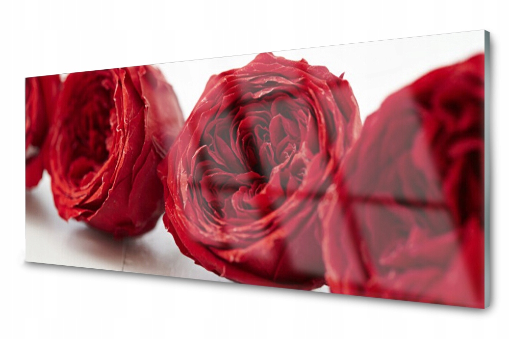 

Panel szklany do kuchni Róże Kwiaty Roślina 125x50