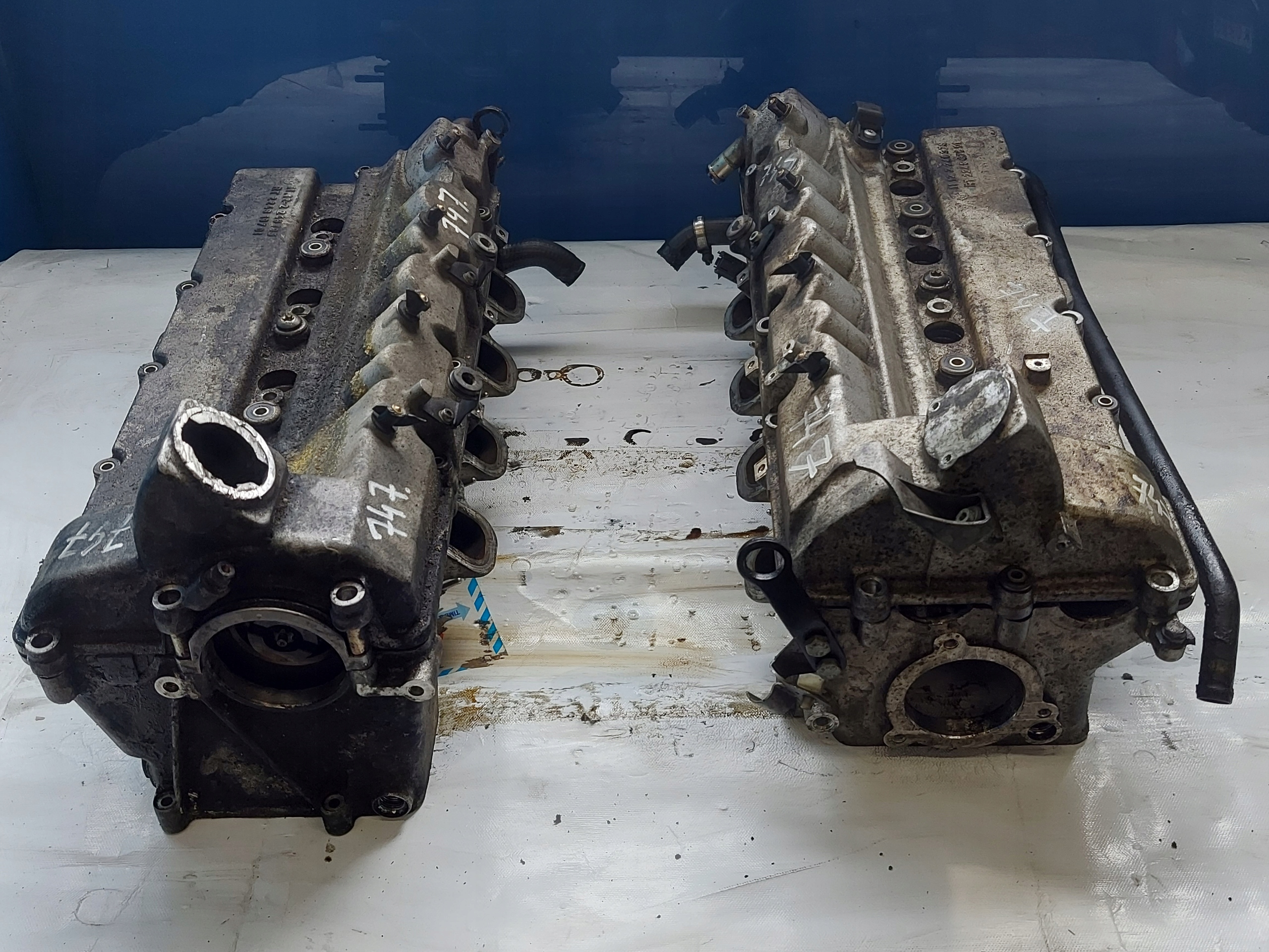 TESTATA BMW 740 D E38 M67 4.0 D V8 224822002 KOMPLET