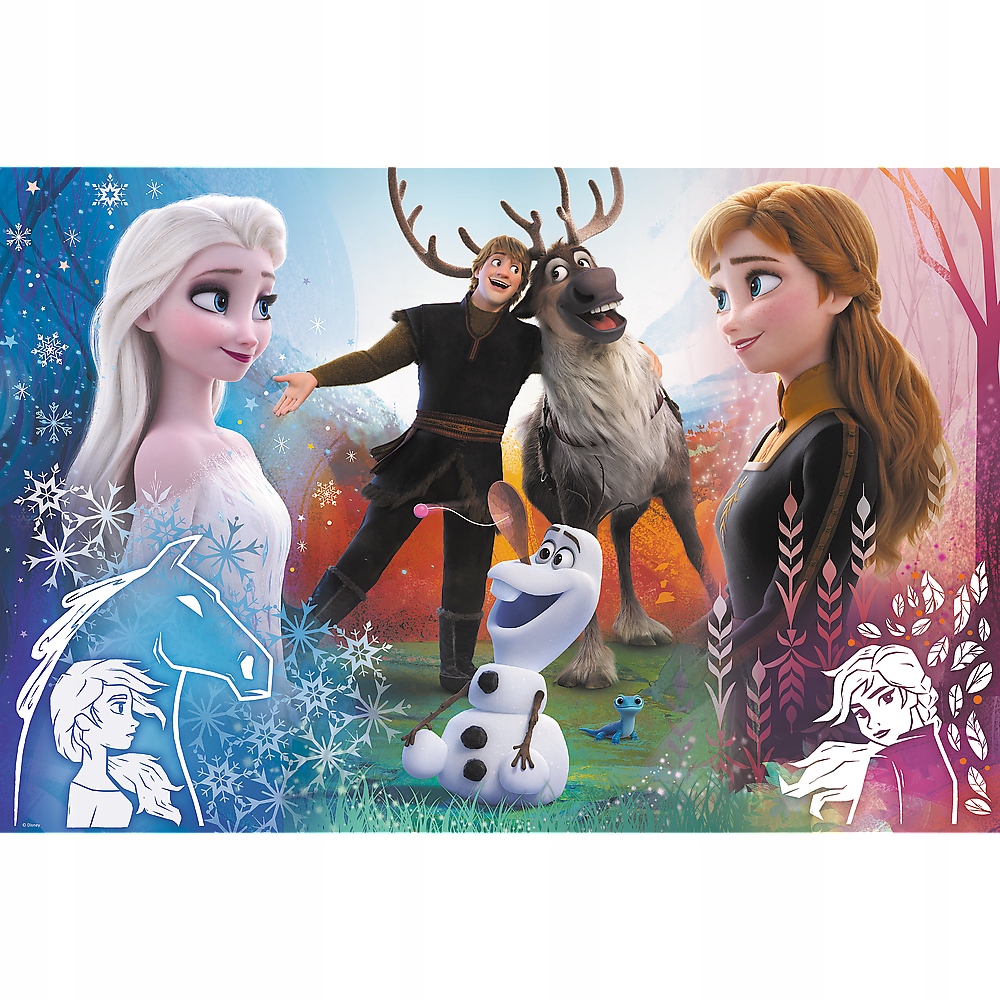 

Puzzle 300 Frozen Kraina Lodu Anna Disney 8+ Trefl